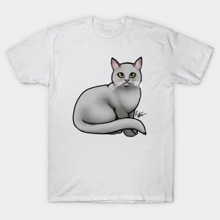 Cat - British Shorthair - Gray T-Shirt